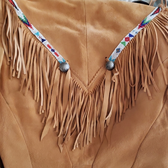 Char & Sher design  leather jacket - Picture 3 of 4